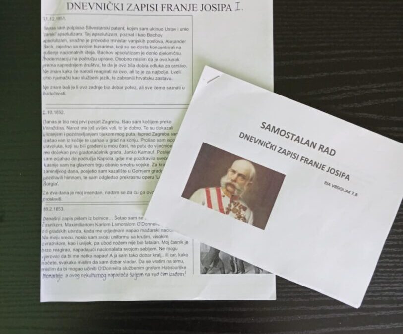 “Istraži, stvori, predstavi – povijest drugačijim očima”