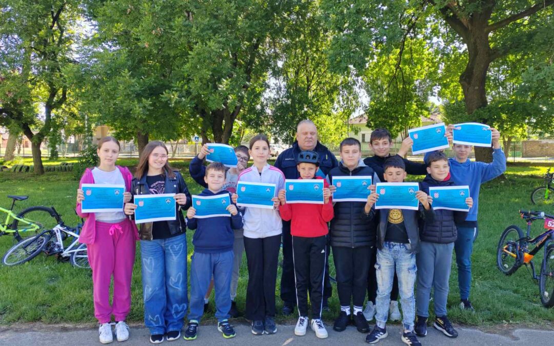 Sigurnost na prvom mjestu: Učenici 5. razreda učili o prometnoj kulturi